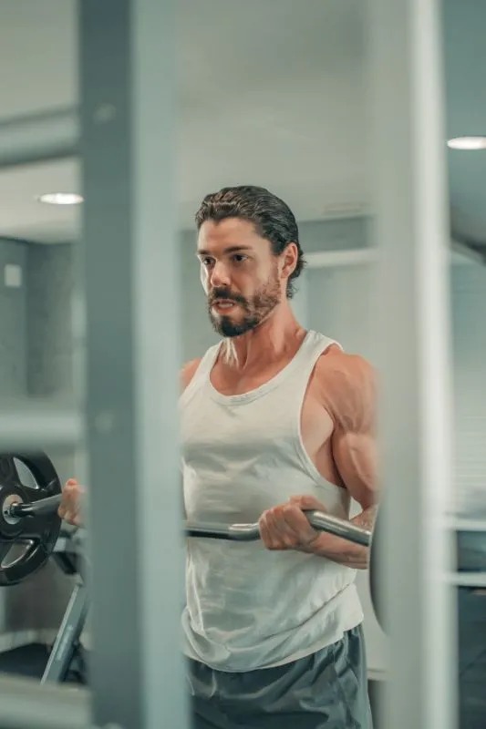 Rodrigo Costa treinando